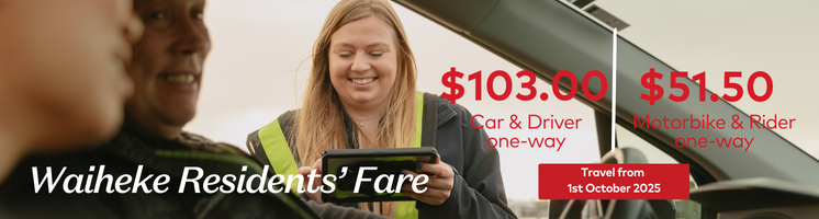 Waiheke Residents Fare